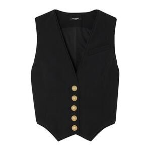 Balmain Virgin Wool Vest - Size 2